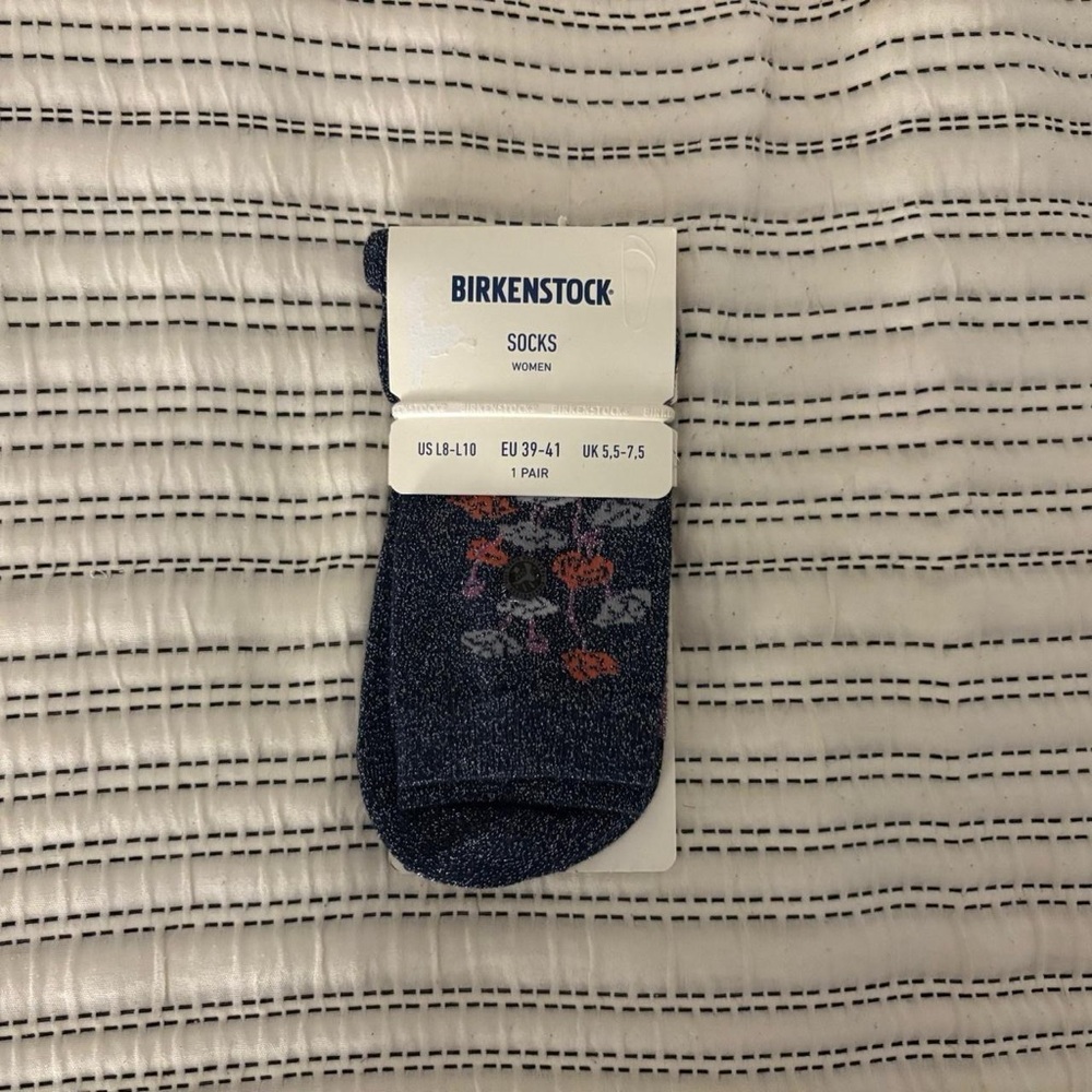 Birkenstock Womens Rare Limited Edition 48% Cotton Socks